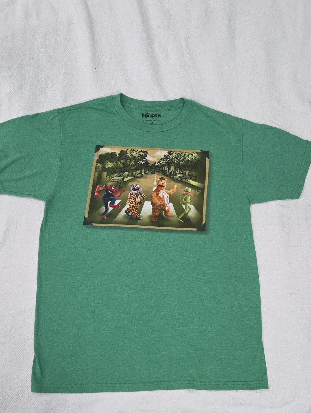 Muppets Kermit The Frog Abbey Road Men's Medium